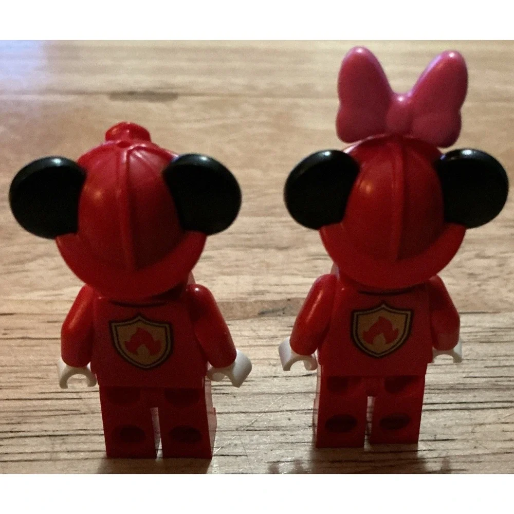 Lego Mickey And Mouse Mouse Mini Figures Fire Fighters 10776, No Accessories